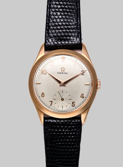 Omega rose gold classic