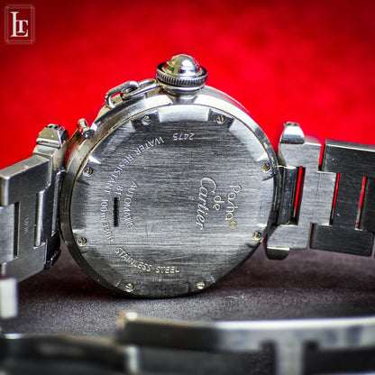 Cartier Pasha Ref. 2475 Gran Data black