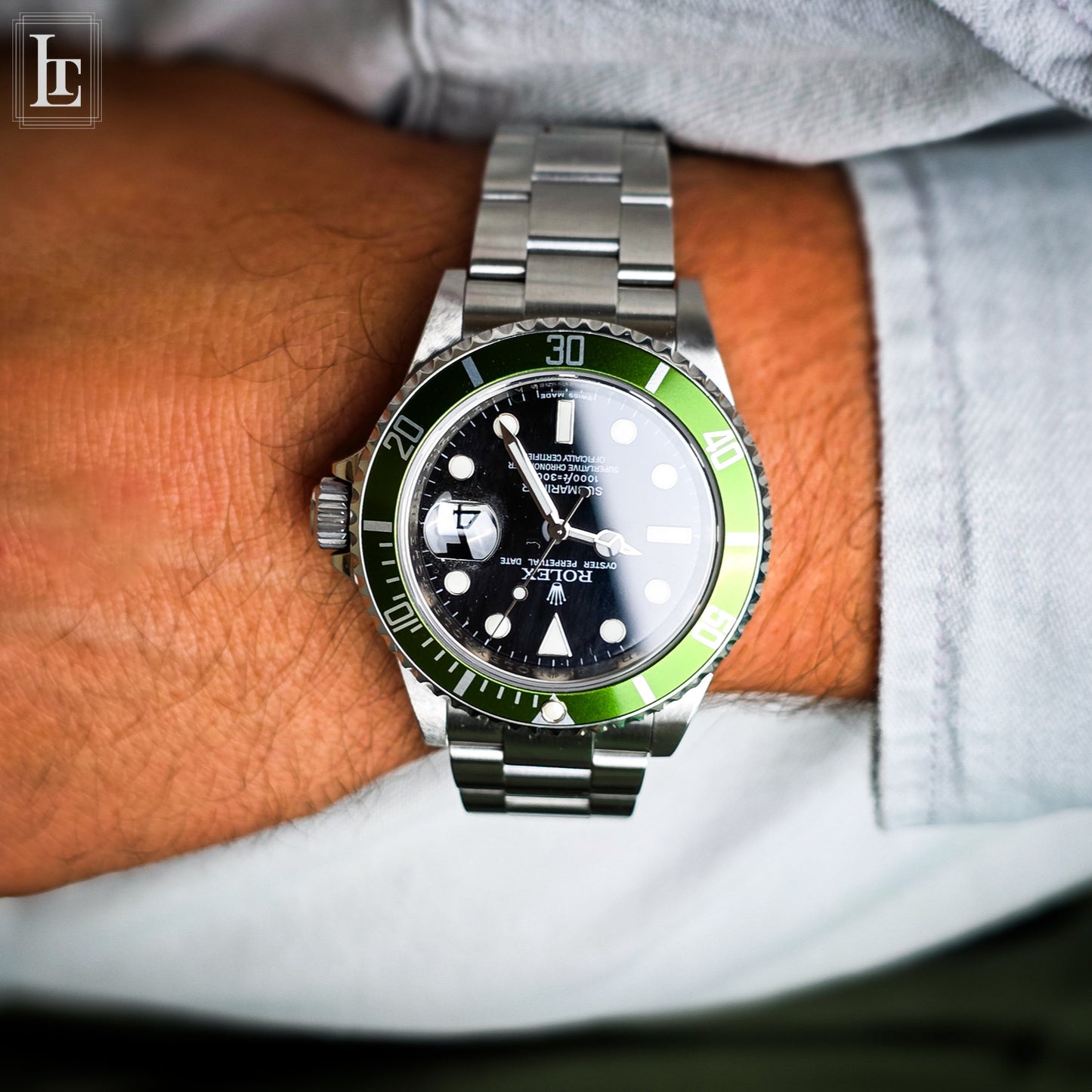 Rolex Submariner 16610 LV “Kermit”