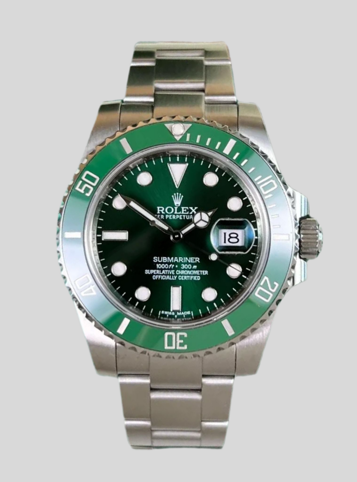 Rolex Submariner 116610LV Hulk