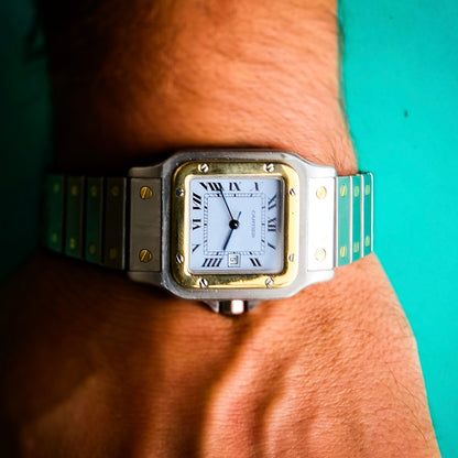 Cartier Santos 2961 automatico Carré