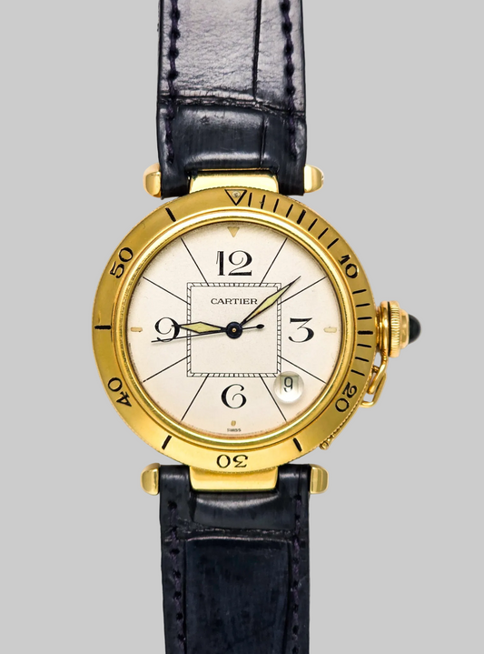 Cartier Pasha Ref.1986 0226 yg b&p