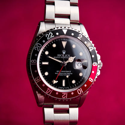 Rolex GMT Master II 16710 Coke Set Completo