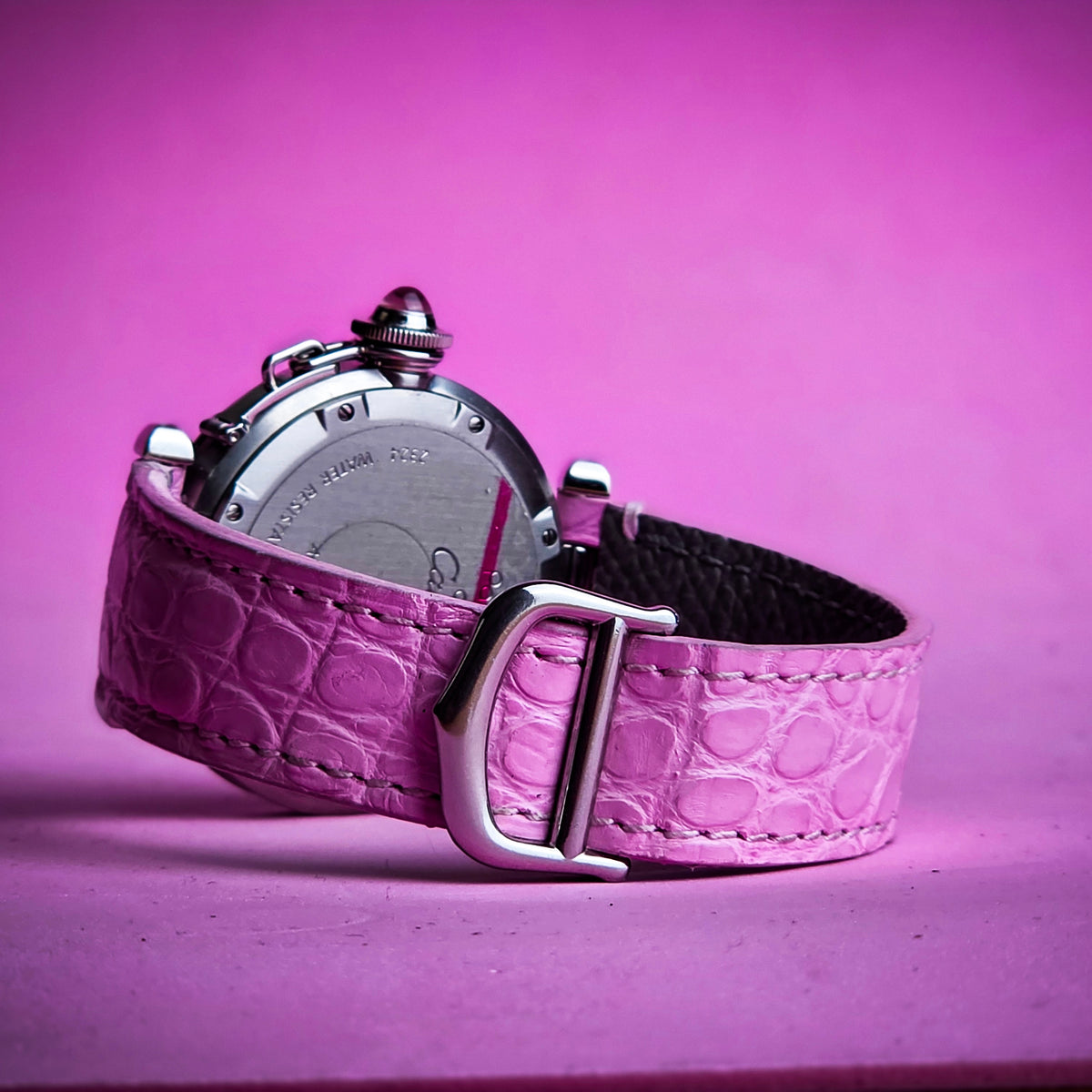 Cartier Pasha C Rif. 2324 Madreperla rosa