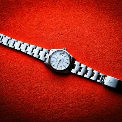 Rolex Date ref.1500 White Roman