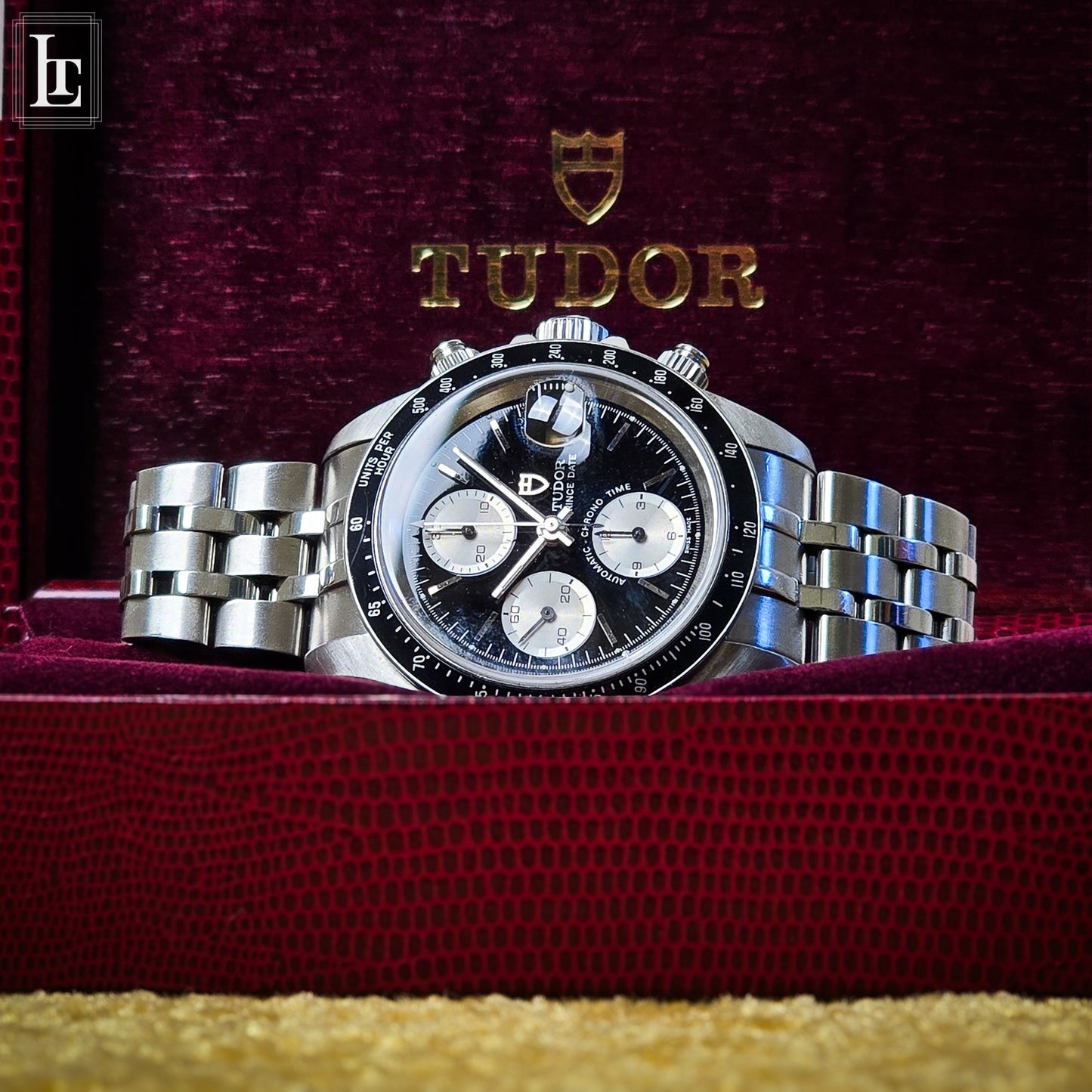 Tudor Prince Oyster Date Chronograph b&p