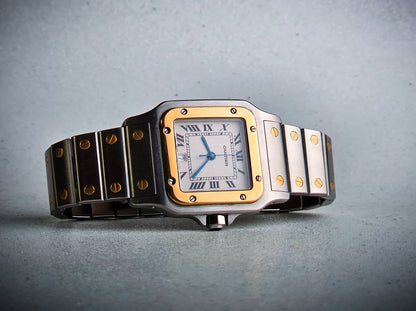 Cartier Santos Galbée 1566 Quarzo