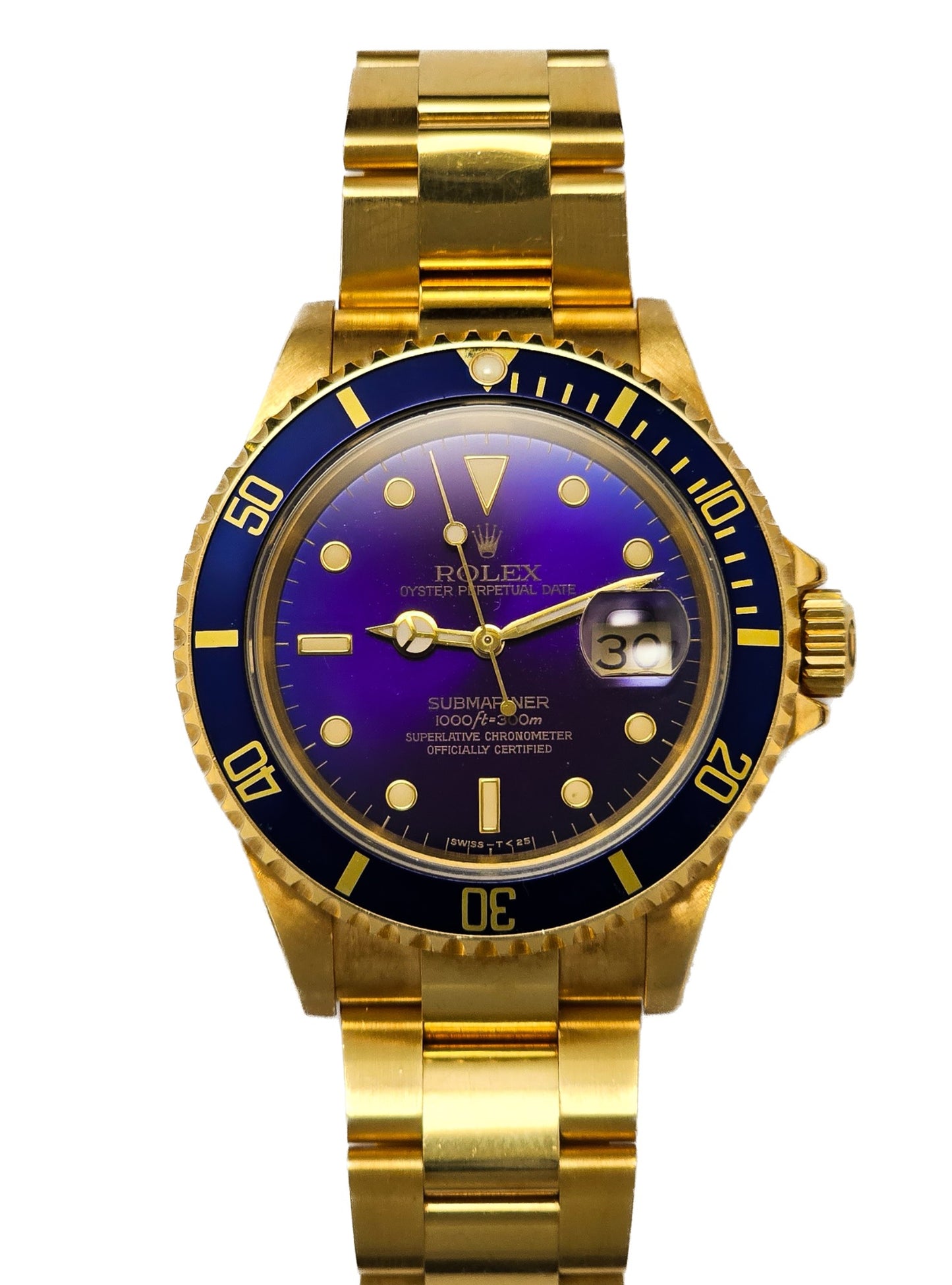 Rolex Submariner completamente in oro 16618