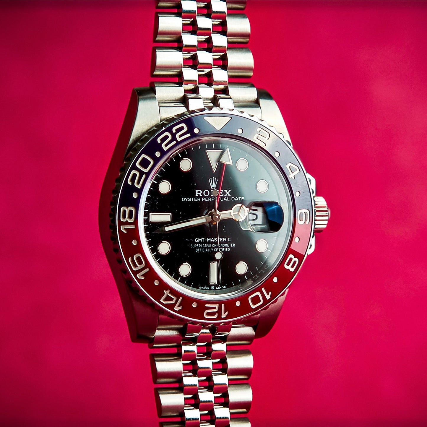 Rolex GMT Ref. 126710BLRO card&box