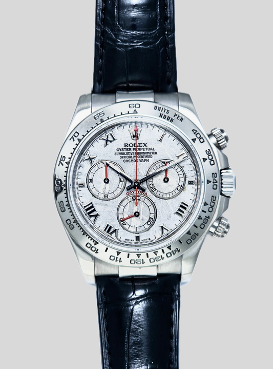 Rolex Daytona Meteorite Ref. 116519 wg b&p