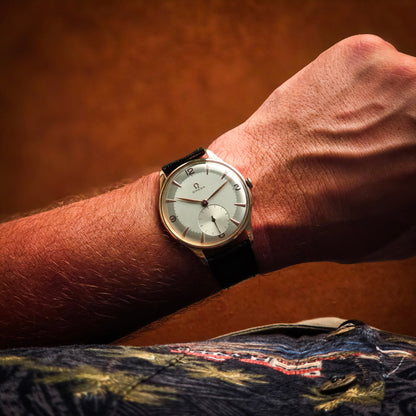 Omega Oversize 2 toni oro rosa