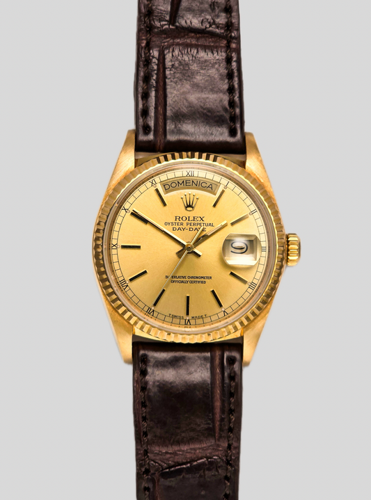 Rolex Day-Date 18038 yellow gold