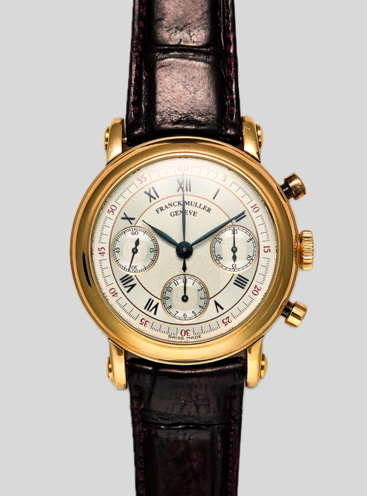 Frank Muller Chronograph 7000 CC Full Set YG