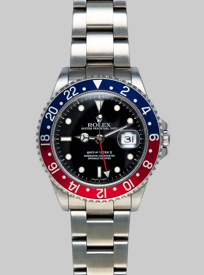 Rolex GMT Master II 16710 Pepsi Full Set