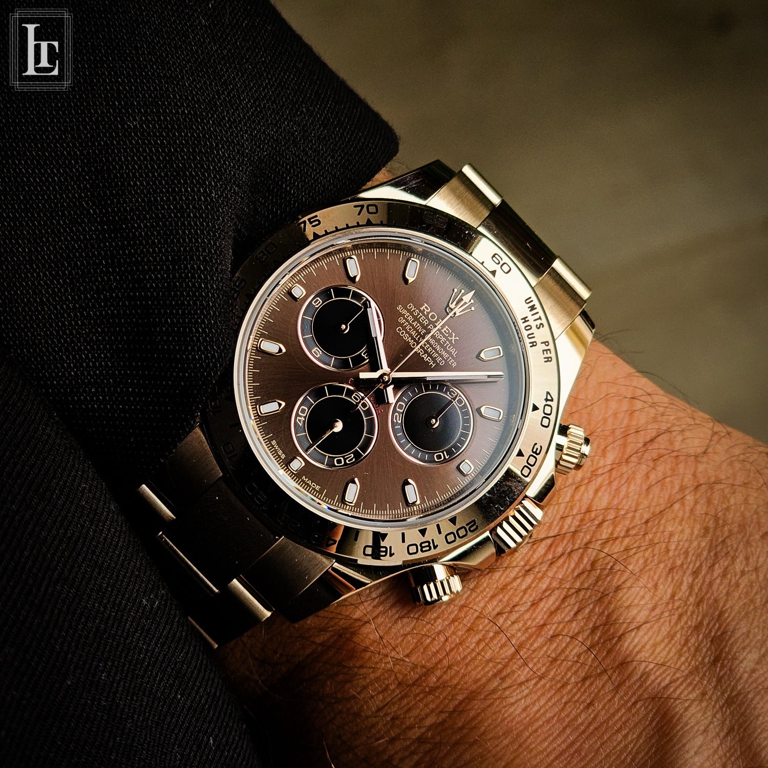 Rolex Daytona 116505 Choco Everose Luxo Time Firenze