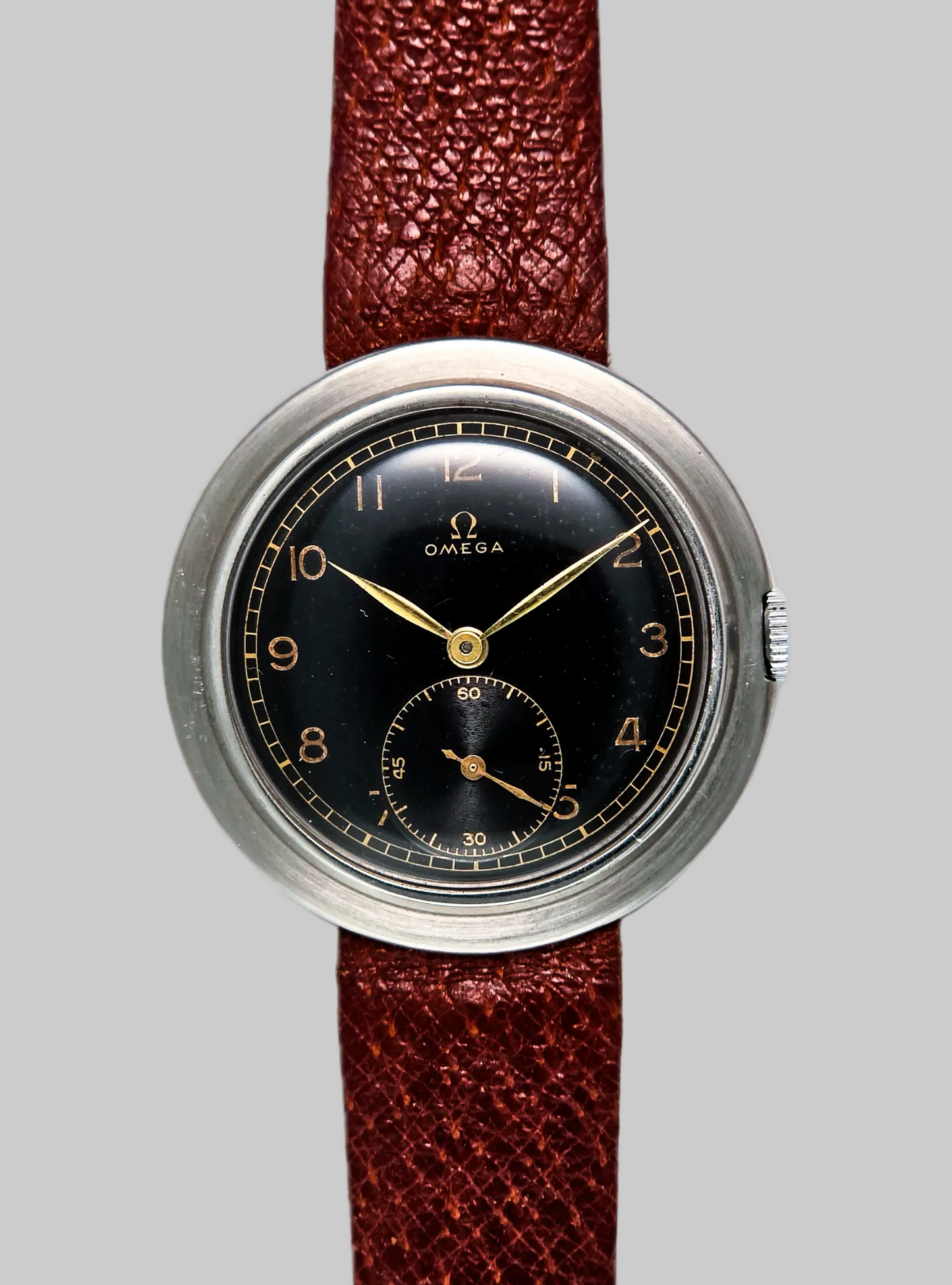 Omega UFO Disco Volante nero gilt