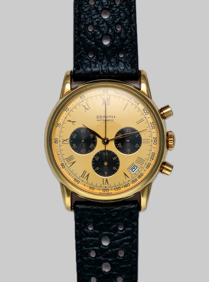 Zenith El Primero cronografo Oro Giallo "Andreoli" Full Set