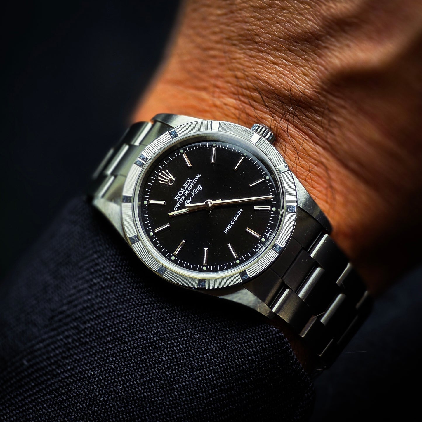 Rolex Air King 14010 black