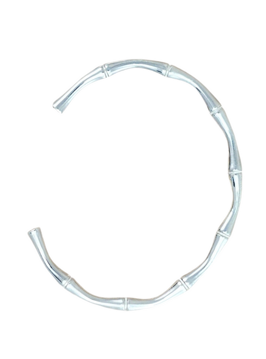 Bracciale Bambù fiorentino in argento