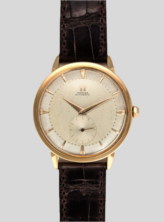 Omega Oversize Honeycomb oro rosa