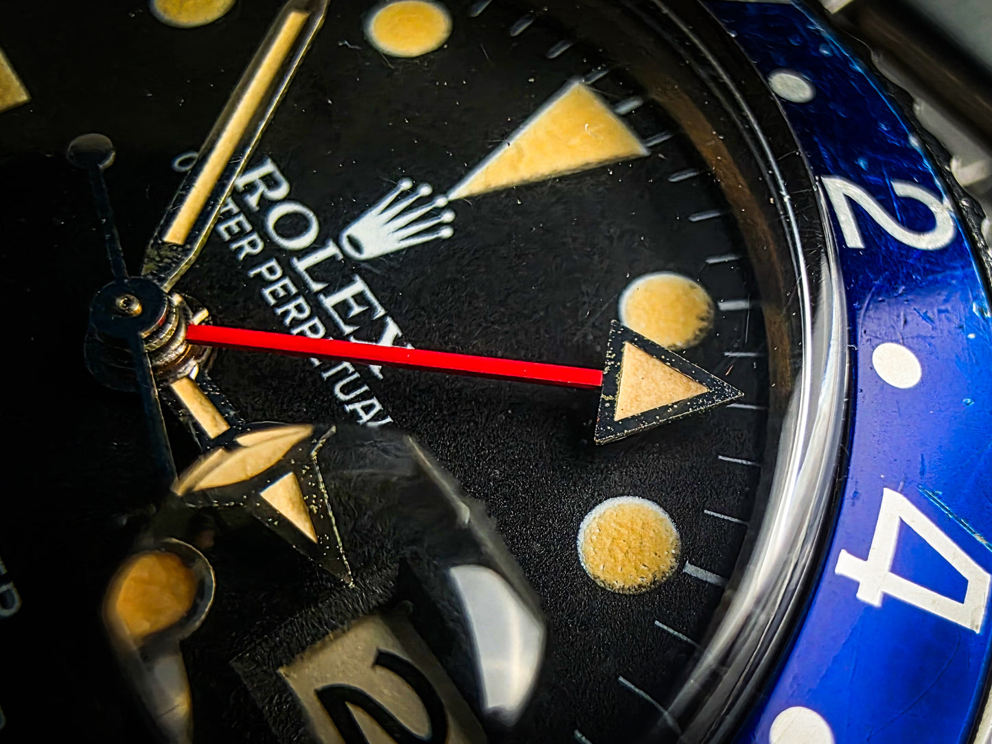 Rolex GMT Master 16750 Pepsi b&p