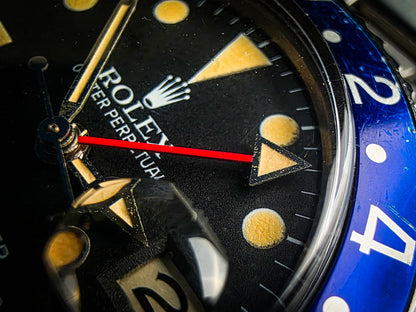 Rolex GMT Master 16750 Pepsi b&p