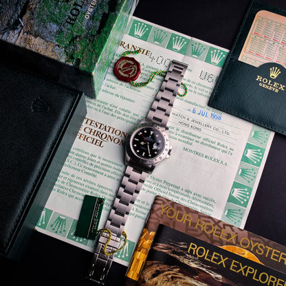 Rolex Explorer II black Full Set