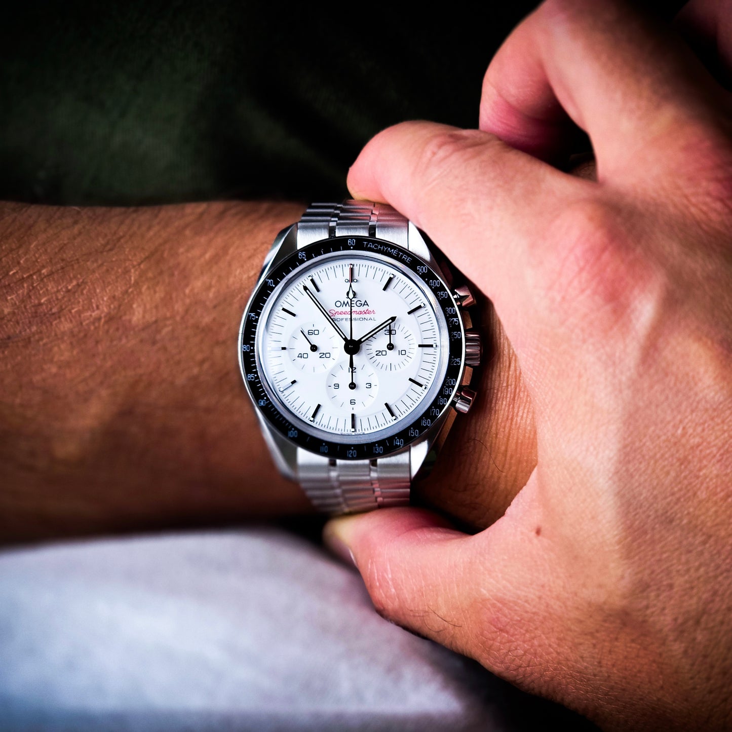 Omega Speedmaster Professional White
