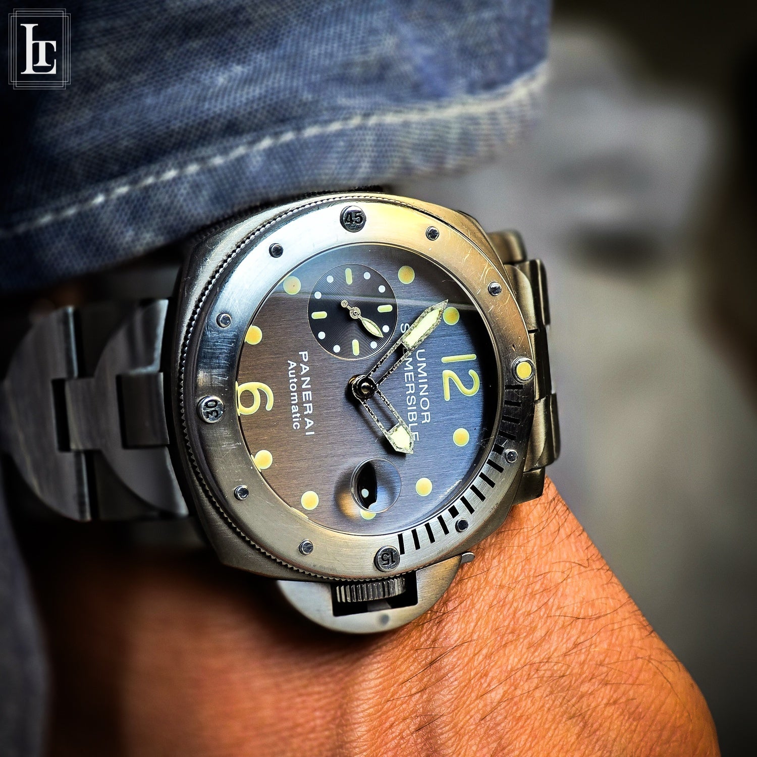 Officine Panerai Luminor Submersible OP 6566 – Luxo Time Firenze