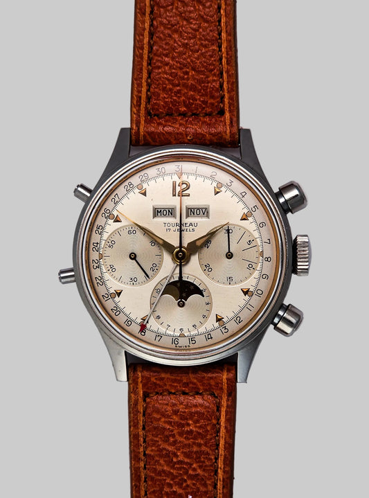 Tourneau Cronografo Calendario Fasi Lunari V88
