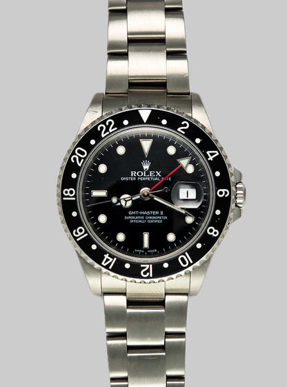 Rolex GMT Master II 16710 black Full Set