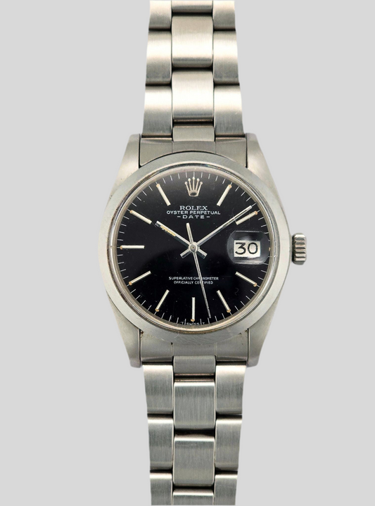 Rolex Date ref.1500 black