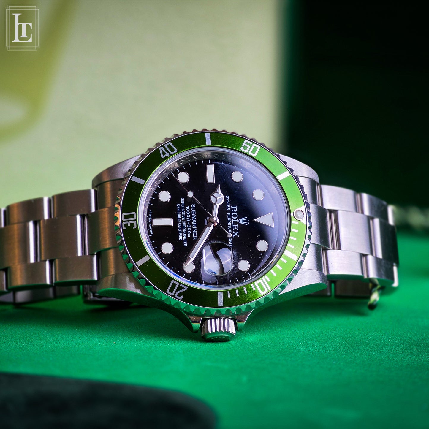 Rolex Submariner 16610 LV “Kermit”