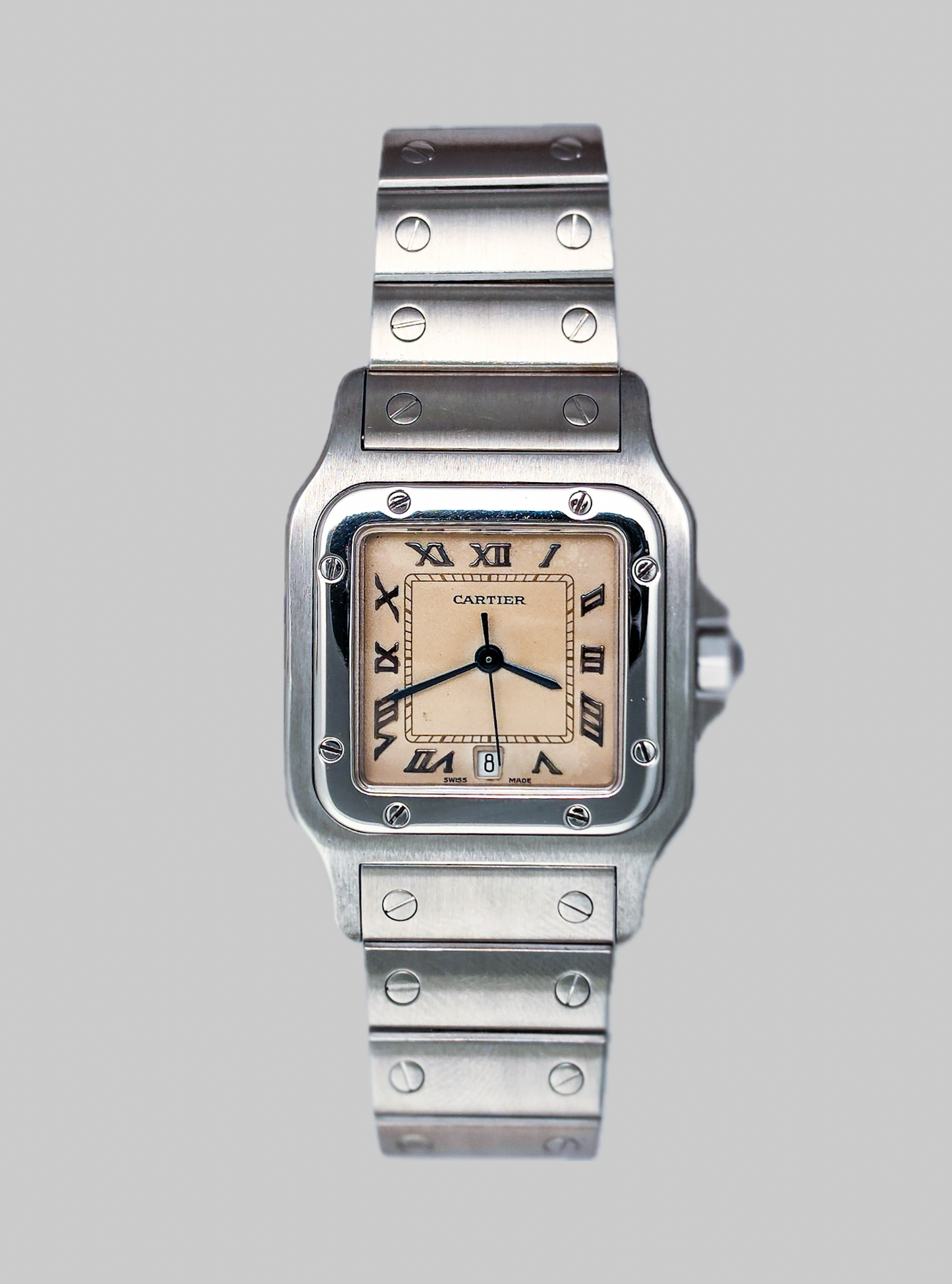 Cartier Santos Galbée Ref. 1564 cream