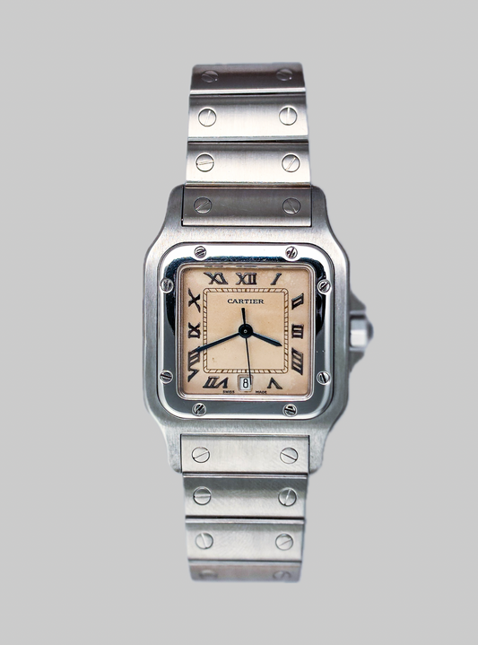 Cartier Santos Galbée Ref. 1564 cream