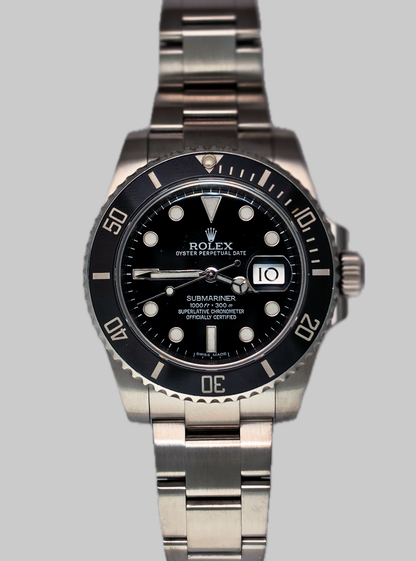 Rolex Submariner 116610LN Set completo