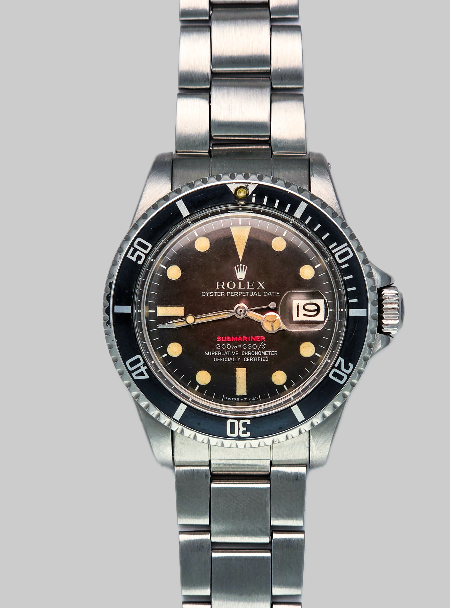 Rolex Submariner 1680 red writing MF MK2 Brown FS