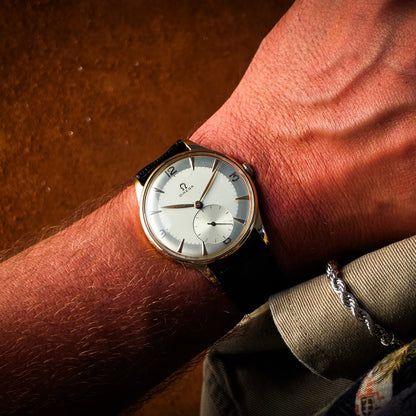 Omega Oversize 2 toni oro rosa