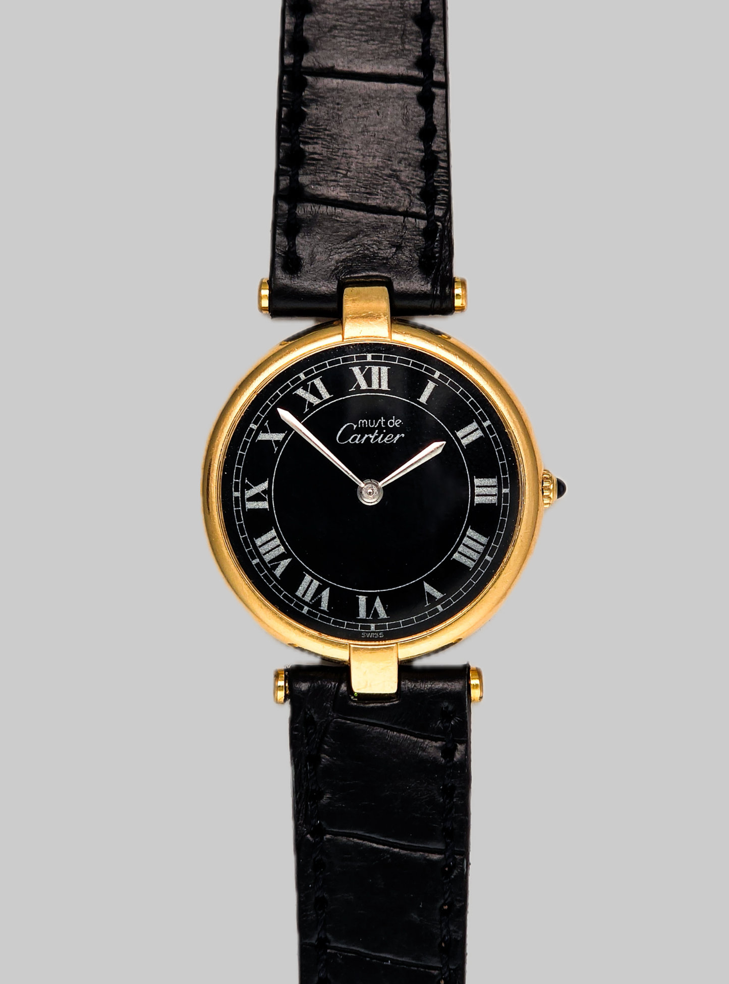 Cartier Vendome ref 81001 oro giallo nero
