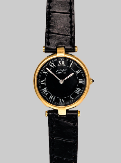 Cartier Vendome ref 81001 oro giallo nero