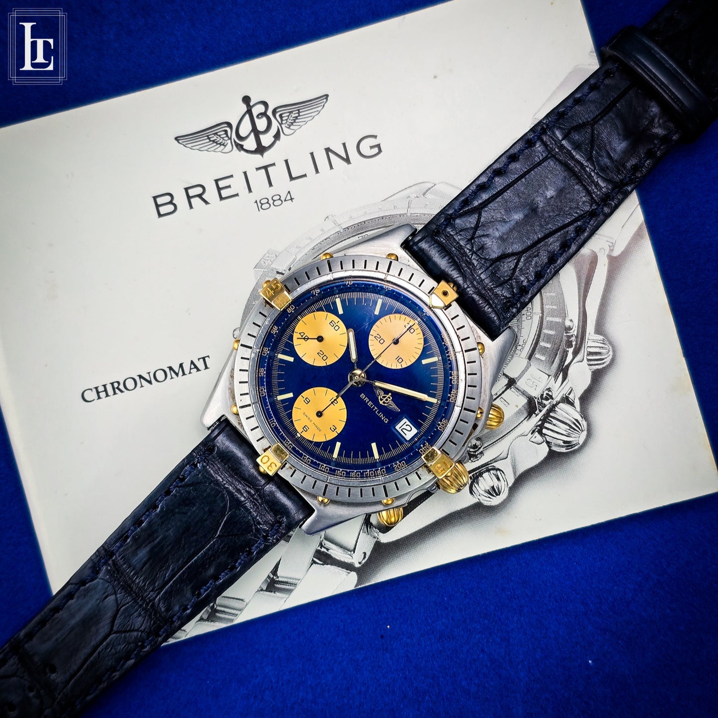 Breitling Chronomat Blue 