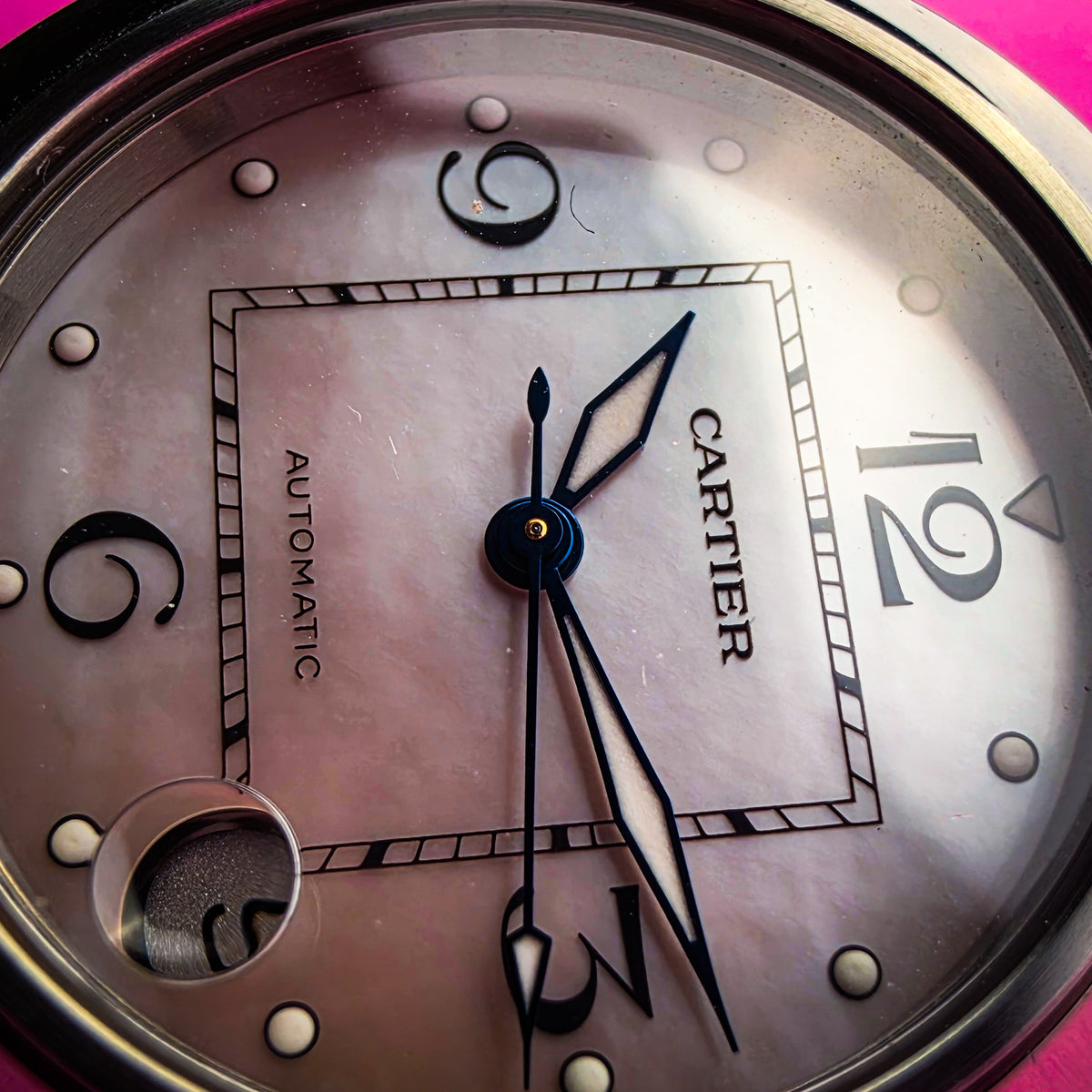 Cartier Pasha C Rif. 2324 Madreperla rosa