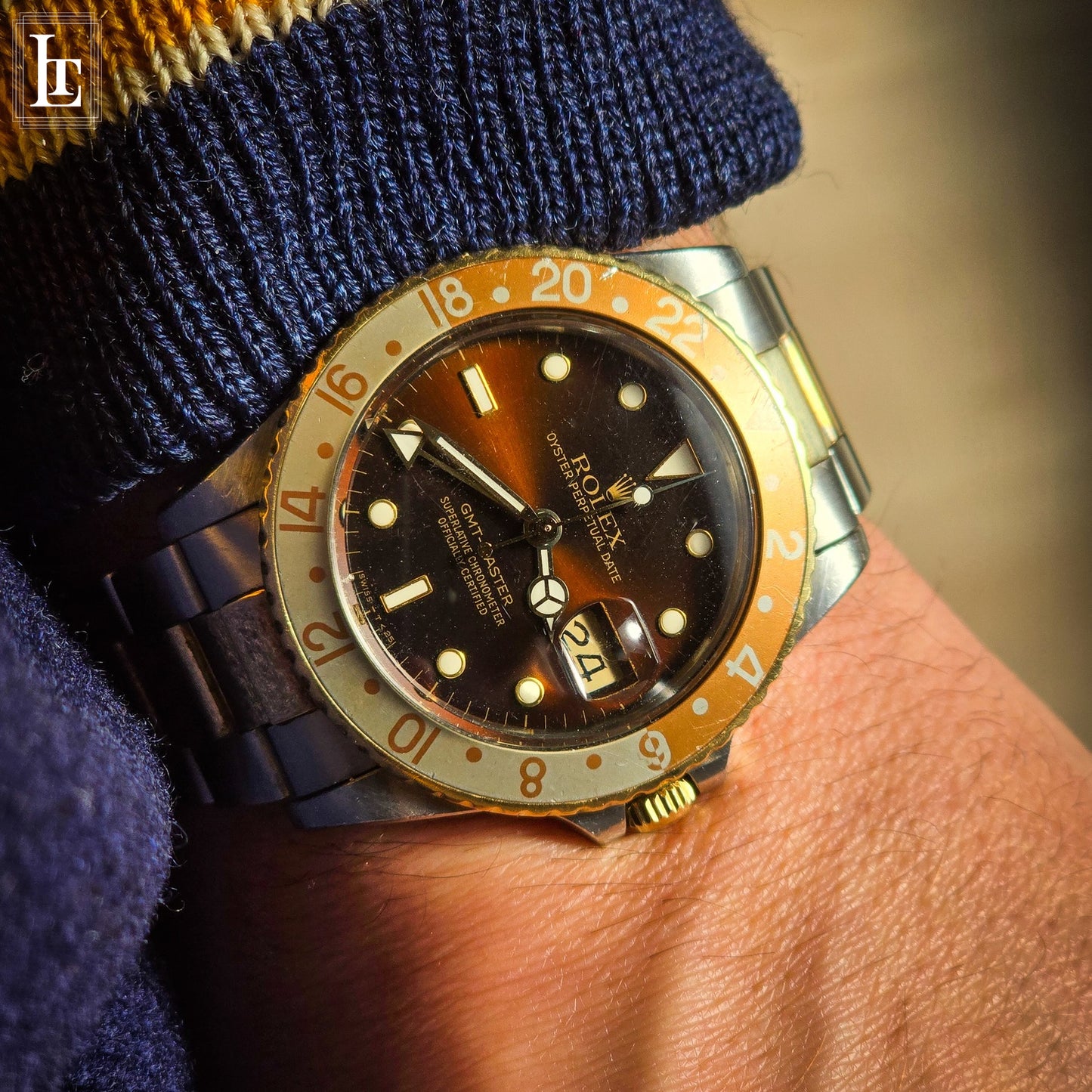 Rolex GMT Master II 16713 Tiger eye