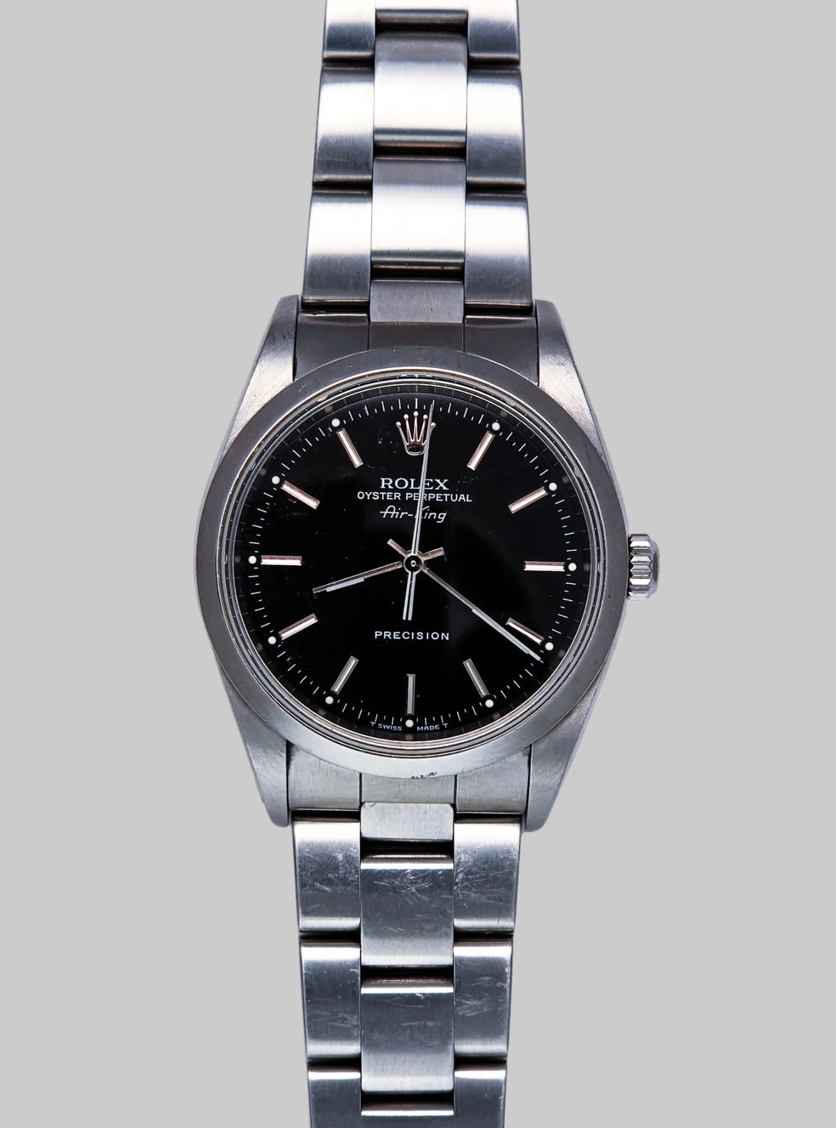 Rolex Air King 14000M Garanzia Nero