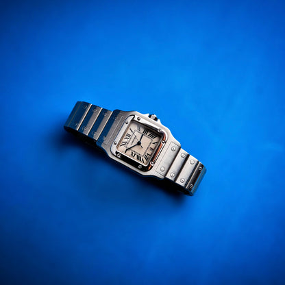 Cartier Santos Galbée Ref. 1564 Argento