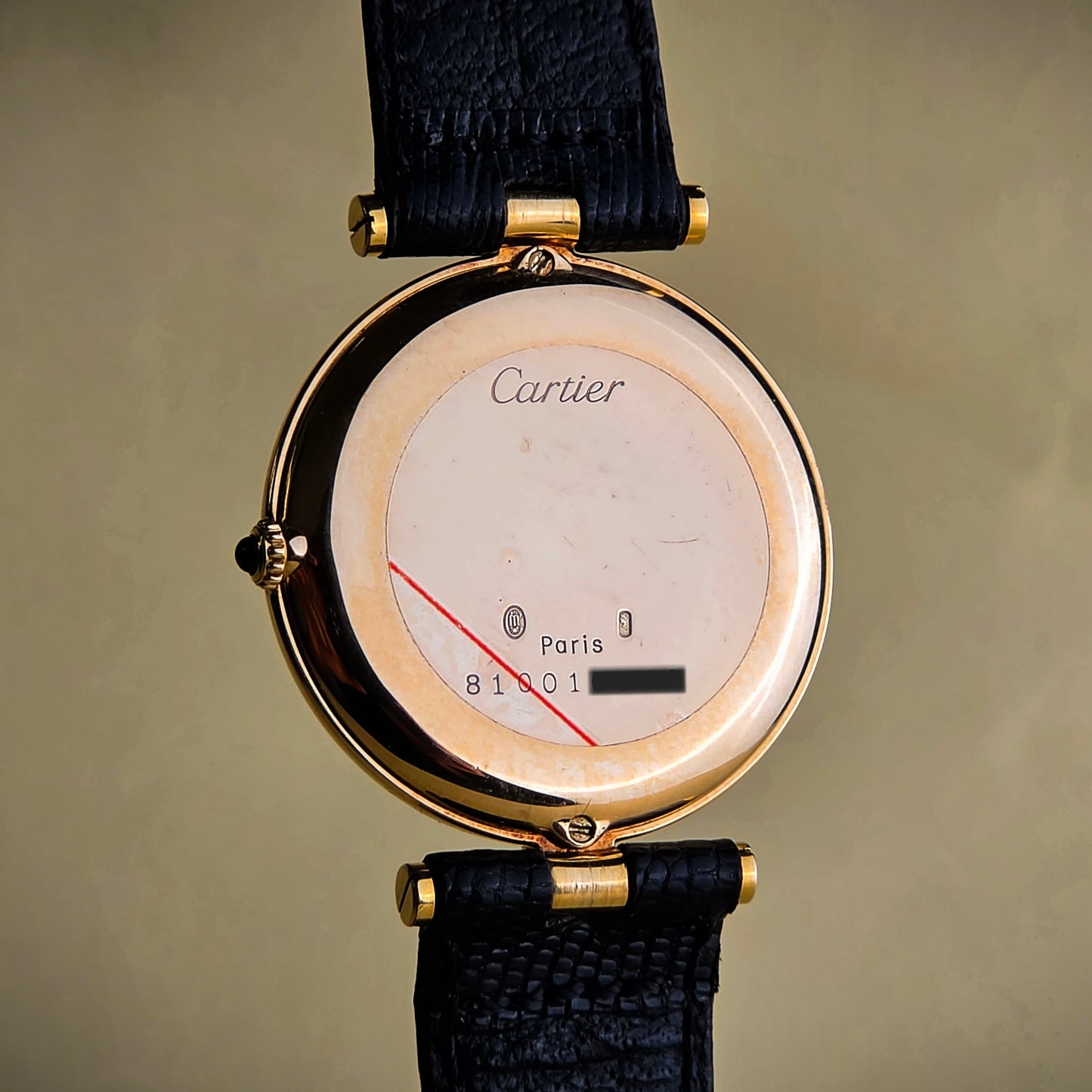 Cartier Vendome ref 81001 yellow gold