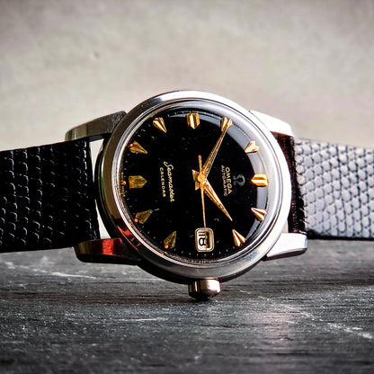 Omega Seamaster Calendar Gilt