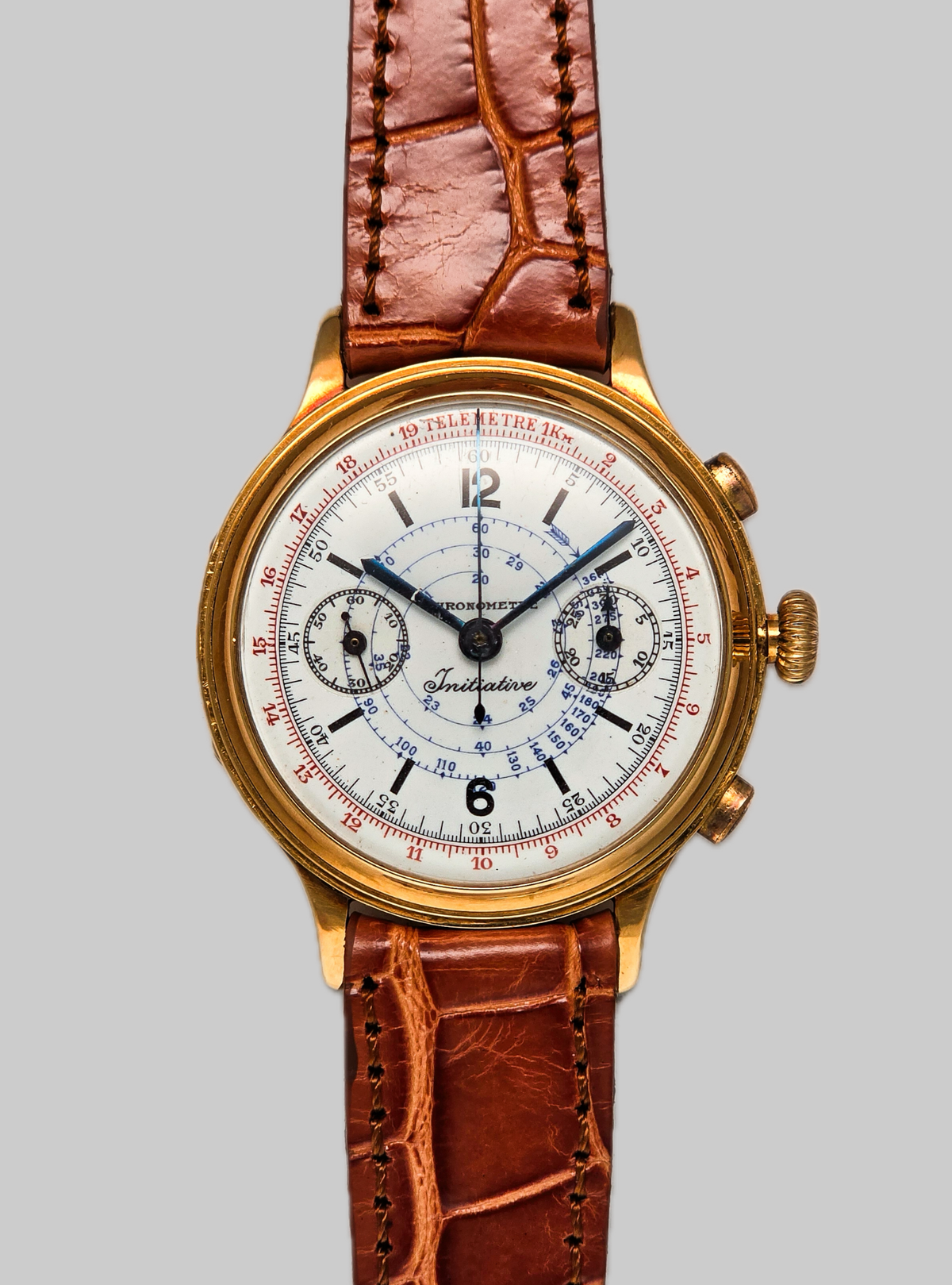 Initiative chronograph oversize gold V22
