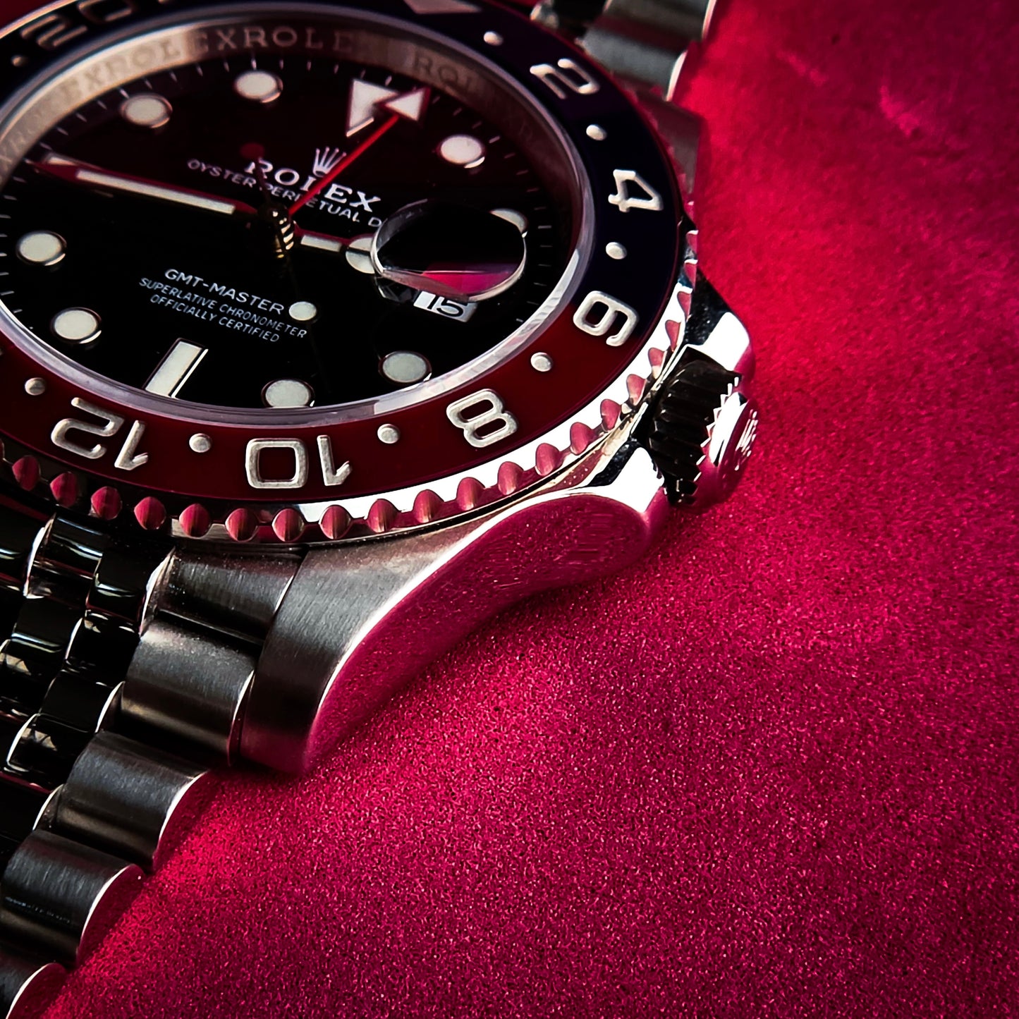 Rolex GMT Ref. 126710BLRO card&box