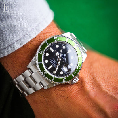 Rolex Submariner 16610 LV “Kermit”
